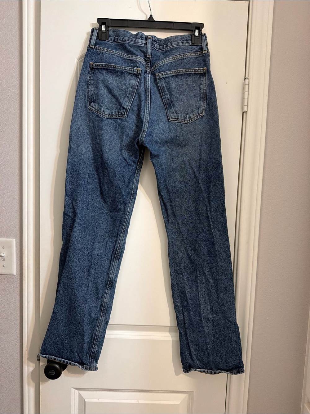 AGOLDE Fran Low Slung Easy Straight Jeans Size 24 - Picture 3 of 4